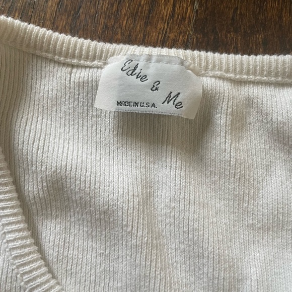 Y2K embroidered tank top - Picture 5 of 6